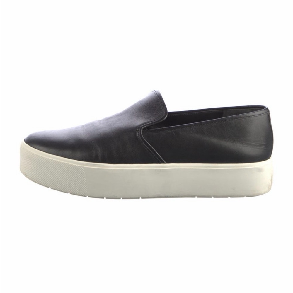 Vince Black Slip-On Sneakers 8.5
